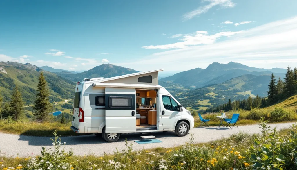 Liberté nomade - l'aventure solo en van au cœur des montagnes